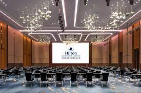 Hilton Jinan South Hotel Residences Wilson Associates Urban Hotels Hotel Interior Design Hotel Ballroom