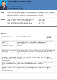 Sign in to start saving jobs in your profile. Resume Rosmadi Mat Amin