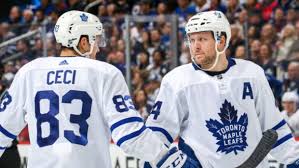 The toronto maple leafs acquired cody ceci this past summer. Toronto Maple Leafs Morgan Rielly Cody Ceci Could Return Next Week Tsn Ca