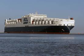 Roro offers the shipper a simpler process by not requiring haulage and lashing like container shipping, normally port and customs procedures are less complex. Acl S Atlantic Star World S Biggest Roll On Roll Off Containership Gcaptain