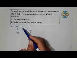 Terkadang pada soal selisih digantikan kata lain, seperti jarak dan perbedaan. Rumus Matematika Perbandingan Selisih Matematika Mania