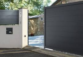 Portail Coulissant Alu Nametil Roy Portail Coulissant Portail Portail Aluminium