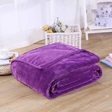 You can wash soiled wool blankets without shrinking or destroying the fibers. Sunsky Solid Color Flannel Coral Fleece Blanket Super Soft Plaid Coverlet Sofa Cover Winter Warm Sheets Easy Wash Faux Fur Blankets Size 100x140cm Purple