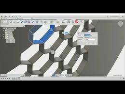 Fusion 360 Honeycomb Fusion Solidworks Tutorial Honeycomb