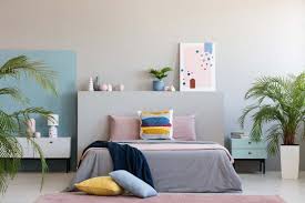 Warna cat kamar tidur yang menenangkan dan unik adalah mauve. Cara Gampang Mendapatkan Perpaduan Warna Cat Kamar Tidur Yang Tepat
