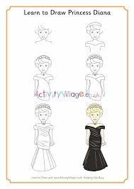 Learn To Draw Princess Diana Please, feel free to share these drawing images with your friends. learn to draw princess diana