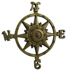 Compass rose outdoor wall art. Antique Brass Finish Compass Rose Indoor Outdoor Wall Hanging Beach Style Wall Sculptures By Zeckos Houzz