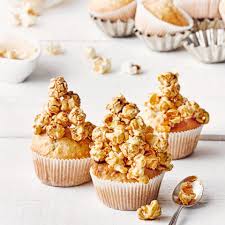 Vegane Muffins Mit Popcorn Rezept Karamell Cupcakes Rezepte Und Vegane Muffins