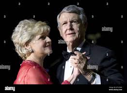 North Carolina Governor-elect Beverly Perdue joins her husband Bob Eaves  for the first dance during the Inaugural Ball at the Raleigh Convention  Center in Raleigh, North Carolina, Friday, January 9, 2009. (Photo