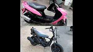 Custom Moped Pit Bike Youtube