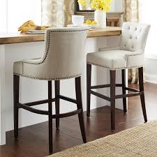 This island is a bit more slender so it works in spaces that aren't as spacey. Our Ava Stools Offer A Most Elegant Perch Classic Tailoring Includes A Comfortable Conto Comfortable Bar Stools Stools For Kitchen Island Breakfast Bar Chairs