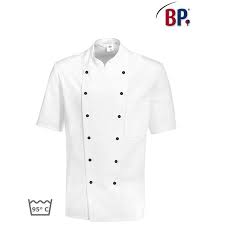 See more of le cuisinier on facebook. Veste Cuisinier Manches Courtes Col Officier 100 Coton