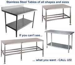 Kitchen Stainless Steel Tables Stainless Table Steel Table Table