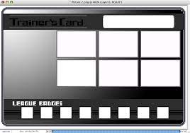 This card is unique in that it has 'illustrator' where the 'trainer' title should be, and it has a pen symbol for the set series. Pokemon Hd Make A Pokemon Trainer Card