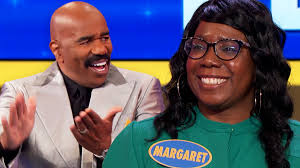 Margaret’s answer arouses Steve Harvey!