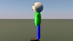3d Baldi Rigged Cartoon Cgtrader