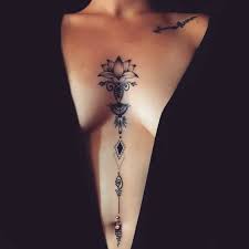 Pin By Victoria Yani On Tatu Chest Tattoos For Women Spine Tattoos For Women Body Art Tattoos