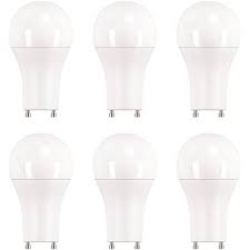 Ecosmart Part Fg 04011 Ecosmart 100 Watt Equivalent A19 Dimmable Led Light Bulb In Daylight 6 Pack Led Light Bulbs Home Depot Pro