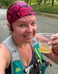 Perfect day for today's Indy Women's running festival- half marathon in  Carmel,IN