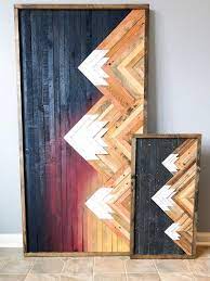 Mountain Wood Wall Art Decor Etsy Wood Wall Art Decor Mountain Wood Wall Art Wood Art Projects