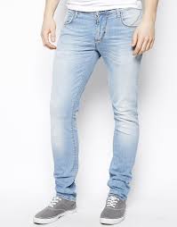 152 Antony Morato Skinny Fit Jeans In Light Wash Blue Skinny Jeans Men Light Blue Jeans Skinny Jeans Men