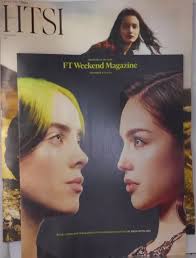 FINANCIAL TIMES MAGAZINE 9/10th November 2024 HTSI + Weekend: Billie &  Olivia £10.00