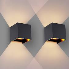 Maybe you would like to learn more about one of these? Oowolf Modern Set Of 2 Led Wall Sconces Waterproof Ip65 Outdoor 3000k Cool White Aluminum Wall Sconce Lighting G9 Replaceable Bulb Up And Down Indoor For Living Room Bedroom Hallway Black