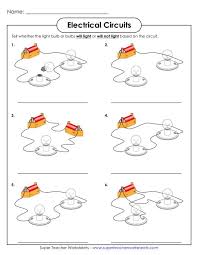 Electrical Circuits Worksheet Jpg 640 828 Super Teacher Worksheets Teaching Chemistry Electric Circuit