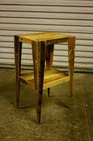 Pallet Nightstand Finished With Boiled Linseed Oil Pallet Patio Furniture Wood Shop Projects Repurposed Furniture
