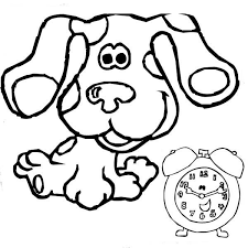 Check spelling or type a new query. Blues Clues And Tickety Tock Coloring Page Coloring Sun