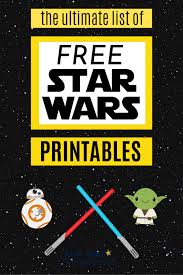 If not, you're about to get schooled. The Ultimate List Of Free Star Wars Inspired Printables Rock Your Homeschool