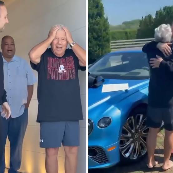 Robert Kraft Gets Surprise Bentley from Jay-Z, Meek Mill and Michael Rubin