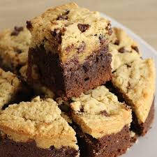 Brookie A Tomber Mi Brownie Mi Cookie Cookies Et Biscuits Recette Recette Dessert