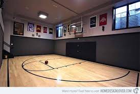 15 Ideas For Indoor Home Basketball Courts Home Design Lover Home Basketball Court Home Gym Design At Home Gym