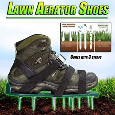 Just know it can be inconvenient because of its size and weight. Lawn Aerator Shoes New Arrival With 6 Shoelace Garden Yard Grass Cultivator Scarification Nail Tool Ls D Manual Aerators Aliexpress