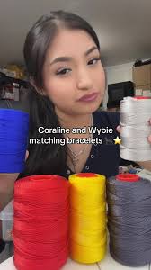 Coraline and Wybie Matching Bracelets Tutorial