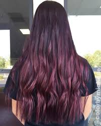 Plum hair dye is basically a mixture of dark red, purple, and dark brown hues that closely resemble the color of a plum (and an eggplant) — thus the name plum. 26 Plum Hair Color Ideas That Are Trending In 2021