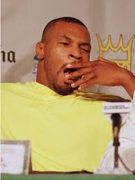 Mike Tyson and Bruce Sheldon