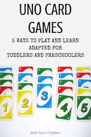 Uno (/ ˈ uː n oʊ /; 5 Learning Ideas With Uno Cards Adapted For Toddlers