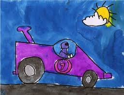 Draw A Race Car Art Projects For Kids Kindergarten Art Projects Kindergarten Art Kids Art Projects