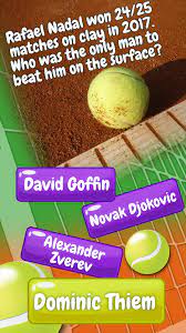 The australian open, wimbledon, the us open, and…? Tennis Trivia Questions And Answers For Android Apk Download