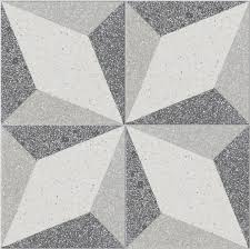 Pietra romana mosaico tessere 5x5 grigio. Terrazzo Porta Romana Encaustic Tiles Ca Pietra