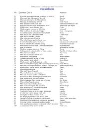 May 26, 2021 · the quiz contains pretty general questions, not too easy but not hard either. Trivia Quiz General Knowledge 10 Trivia Questions And Answers Cute766