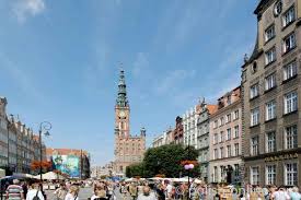 Das Rechtstadtische Rathaus Danzig Gdansk Polen