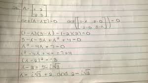 What do eigenvalues tell you? Find The Eigenvalues Of The Matrix And Give The Bases For Each Of The Corresponding Eigenspaces Mathematics Stack Exchange