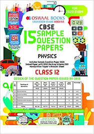 Oswaal Cbse Sample Question Paper Class 12 Physics Book For March 2020 Exam Amazon In Oswaal Editorial Boa Sample Question Paper Question Paper Physics Books