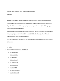 Maybe you would like to learn more about one of these? Contoh Program Tahunan Osis Smk