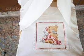 Bellissima Copertina Punto Croce Vendo Bimbe Cerca Compra Vendi Nuovo E Usato Coperta Culla Passe Punto Croce Punto Croce Bambino Punto Croce Di Bambino