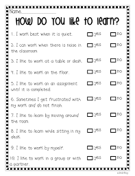 How Do You Like To Learn Pdf Google Drive Student Survey Teaching Teaching Classroom
