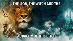 The Lion The Witch And The Audacity Of This B Tch In Hd R Memetemplatesofficial